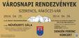 Városnapi Rendezvények