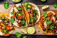 Kóstold meg a fajitast és a taccot autentikus salsákkal!