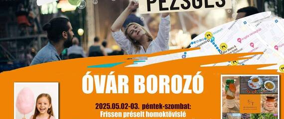 Tokaji Pezsgés az Óvár Borozóban!