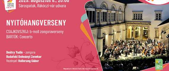 Nyitóhangverseny | Zempléni Fesztivál