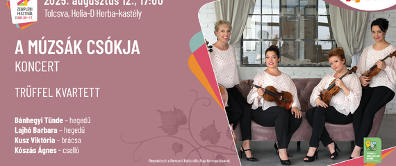 Helia-D krémkészítő workshop és a Múzsák csókja koncert | Zempléni Fesztivál