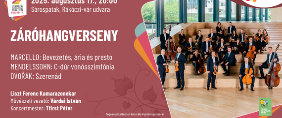 Záróhangverseny | Zempléni Fesztivál
