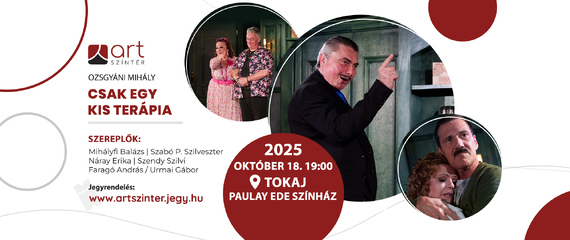 Csak egy kis terápia - Art Színtér előadása | Paulay Ede Színház