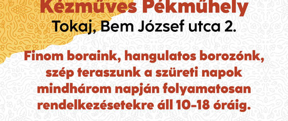 Szüreti Napok a Hímesudvarban!