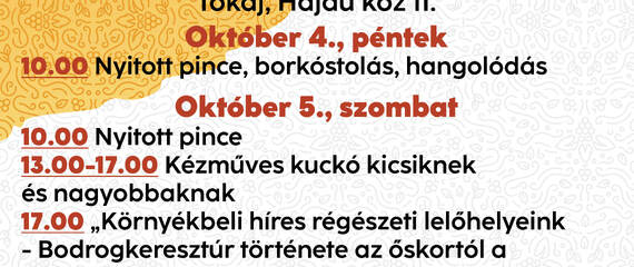 Szüreti Napok a Paulay Borházban!