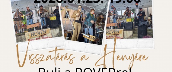 Visszatérés a Henyére - Buli a Roverrel | Keresztúri esték