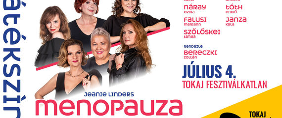Jeanie Linders: MENOPAUZA | Tokaj Fesztiválkatlan Jeanie Linders: MENOPAUZA | Tokaj Fesztiválkatlan