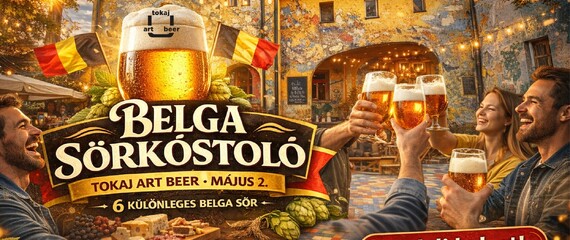 Nemzetközi Sörnap - Belga Sörök Kóstolója a Tokaj Art Beerben