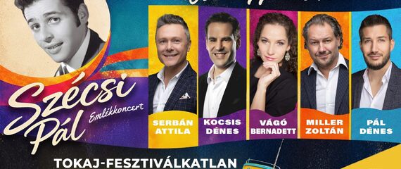 Csak egy tánc volt... Szécsi Pál legszebb dalai | Tokaj Fesztiválkatlan Csak egy tánc volt... Szécsi Pál legszebb dalai | Tokaj Fesztiválkatlan