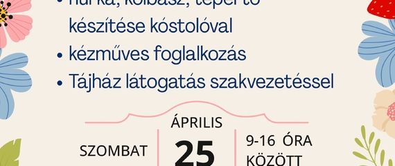 NYITÓ NAP A BODROGKISFALUDI TÁJHÁZBAN